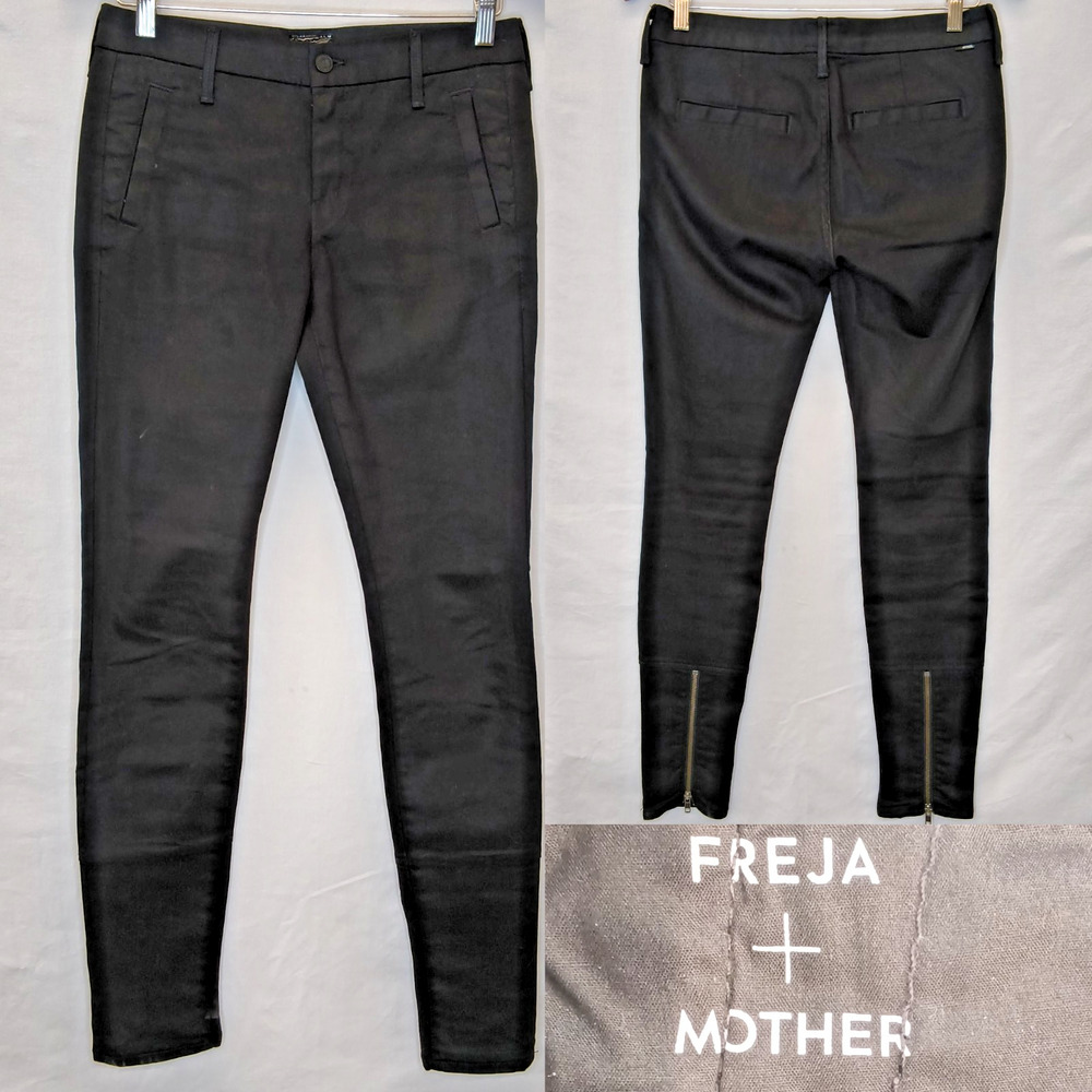 Mother x Freja Welt Zip Muse Pants Women's 28 Midnight at the Oasis Wash #W5553